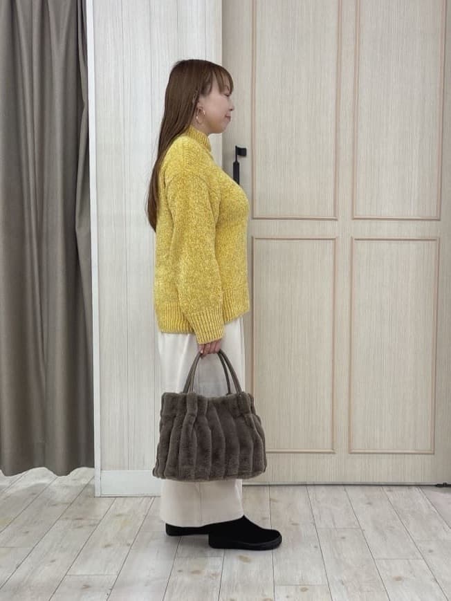 AMI55さんの「SHOO･LA･RUE｜【着丈選べる/きっと虜になる】あったかもちもち ワイドパンツ」を使ったコーディネート