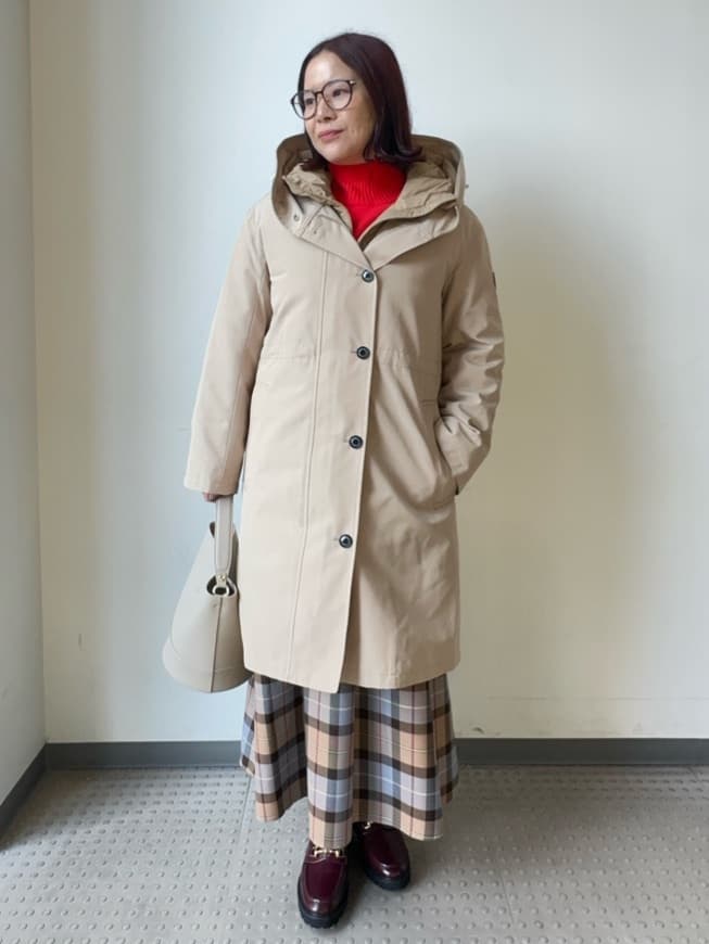 Asamiさんの「DRESSTERIOR｜【3WAY/撥水素材/インナー付/CLASSY.12月号掲載】3WAYダウンライナーコート」を使ったコーディネート