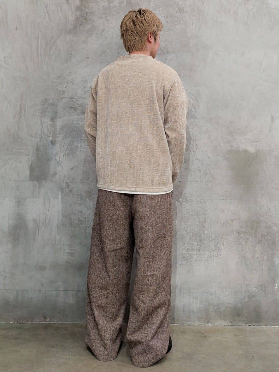daiさんの「THE SHOP TK｜【心地良い、滑らかさ】レイヤード風ケーブル ニットソー 【洗濯機OK】」を使ったコーディネート