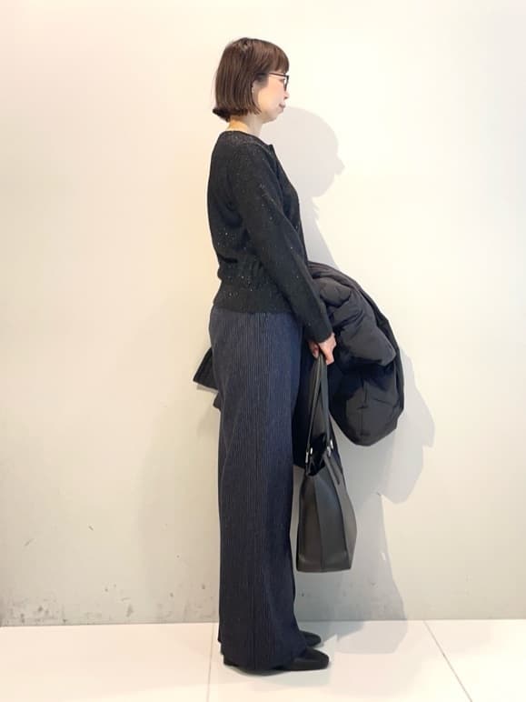murayamaさんの「INDIVI｜【撥水／洗える】ステッチレス ロングダウンコート」を使ったコーディネート