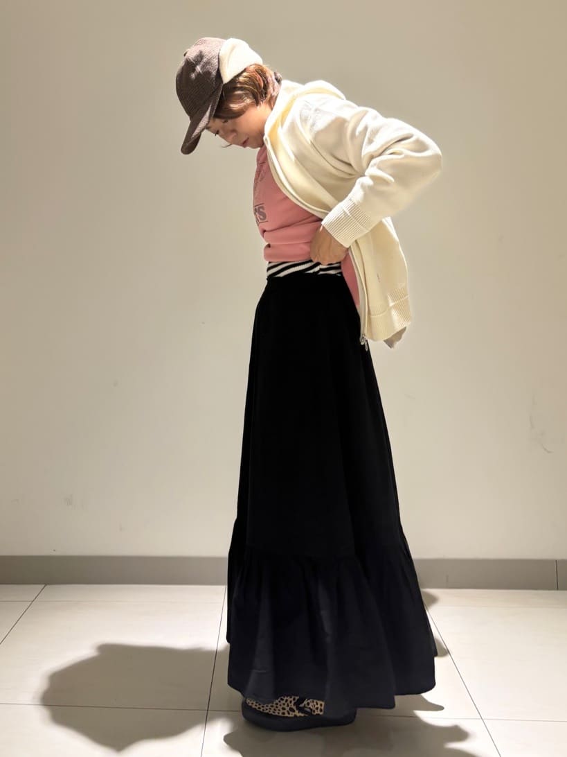 Haruさんの「Dessin｜【洗える】リブタートルネックニット」を使ったコーディネート