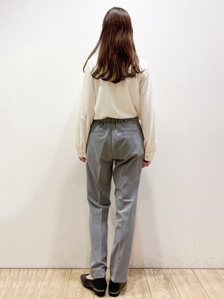 ayaさんの「index｜アシンメトリーレイヤードボウタイブラウス【洗濯機OK／イージーアイロン／防シワ】《XS～3L》」を使ったコーディネート
