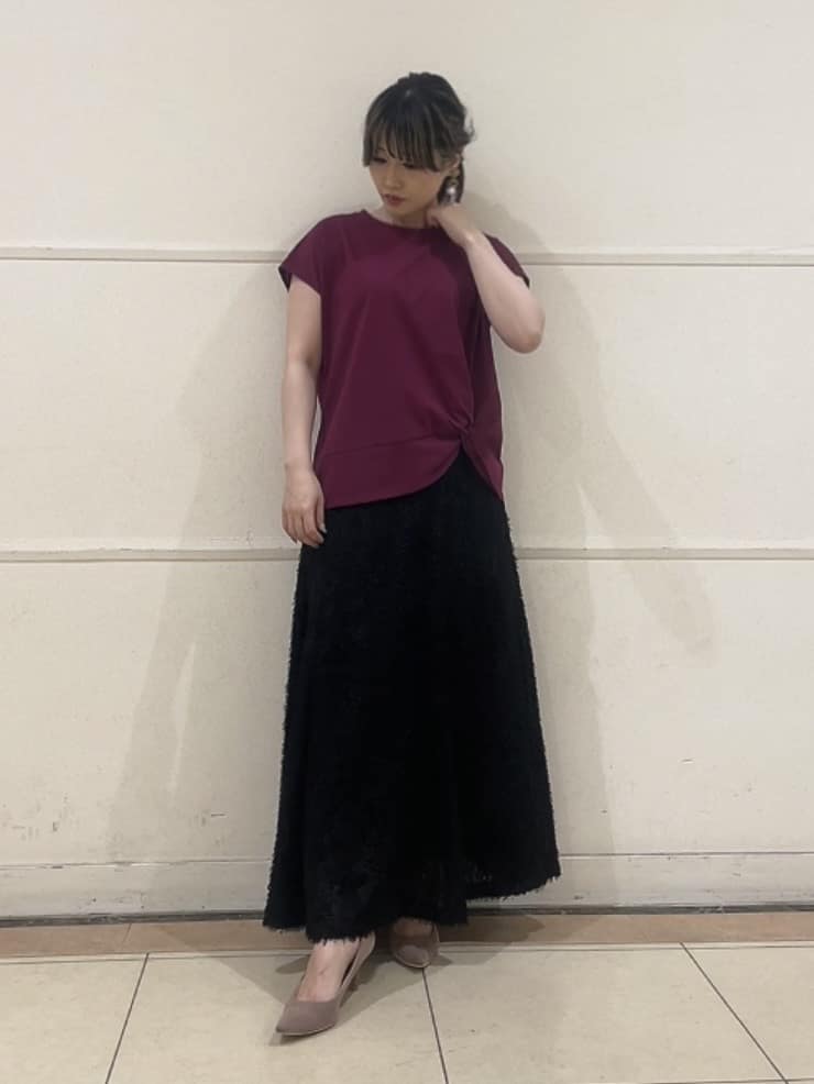 watanabeさんの「UNTITLED｜【洗える/Tシャツ】ツイストプルオーバー」を使ったコーディネート