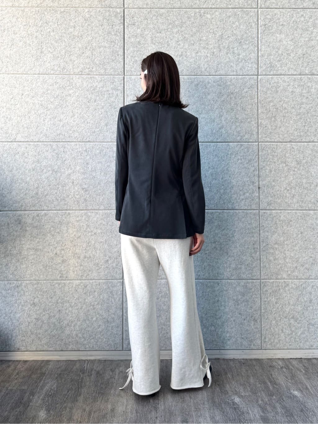 uchi__yamaさんの「CODE A｜power shollder mini dress」を使ったコーディネート