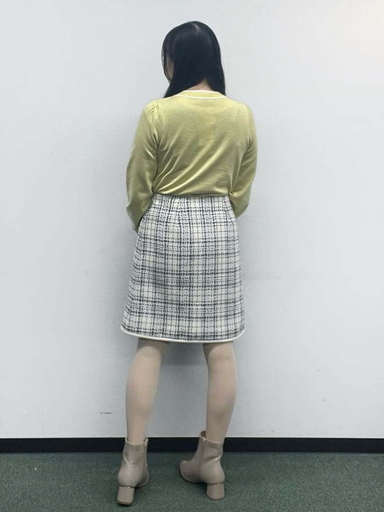 Hitomiさんの「index｜サイドリボンバイカラーニット【洗濯機OK】」を使ったコーディネート
