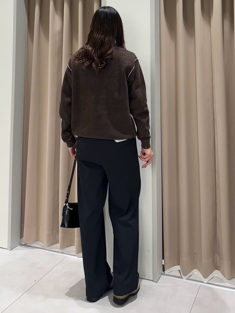 cottonさんの「THE SHOP TK｜【大人の上品カジュアルを叶える】ハグするニット 洗濯機OK／6色展開」を使ったコーディネート