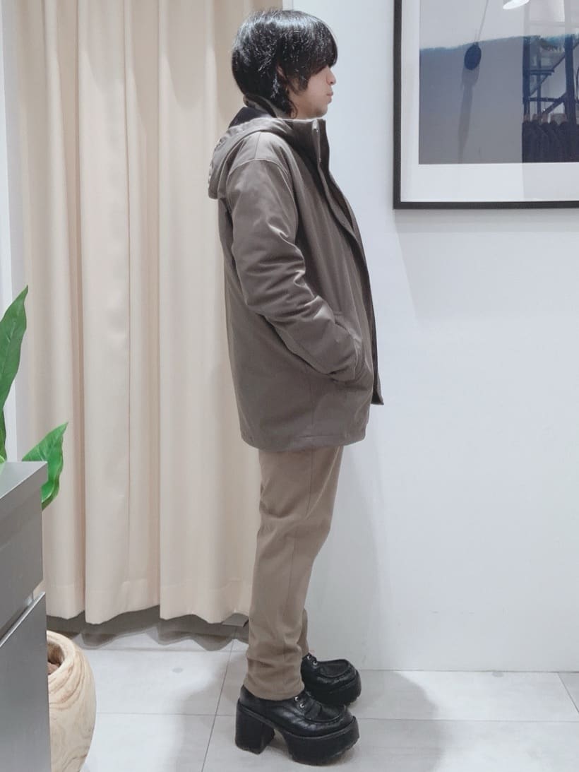 坂。さんの「THE SHOP TK｜【3WAY】中綿ライナー付き カルゼコート　洗濯機OK/ON・OFF対応」を使ったコーディネート