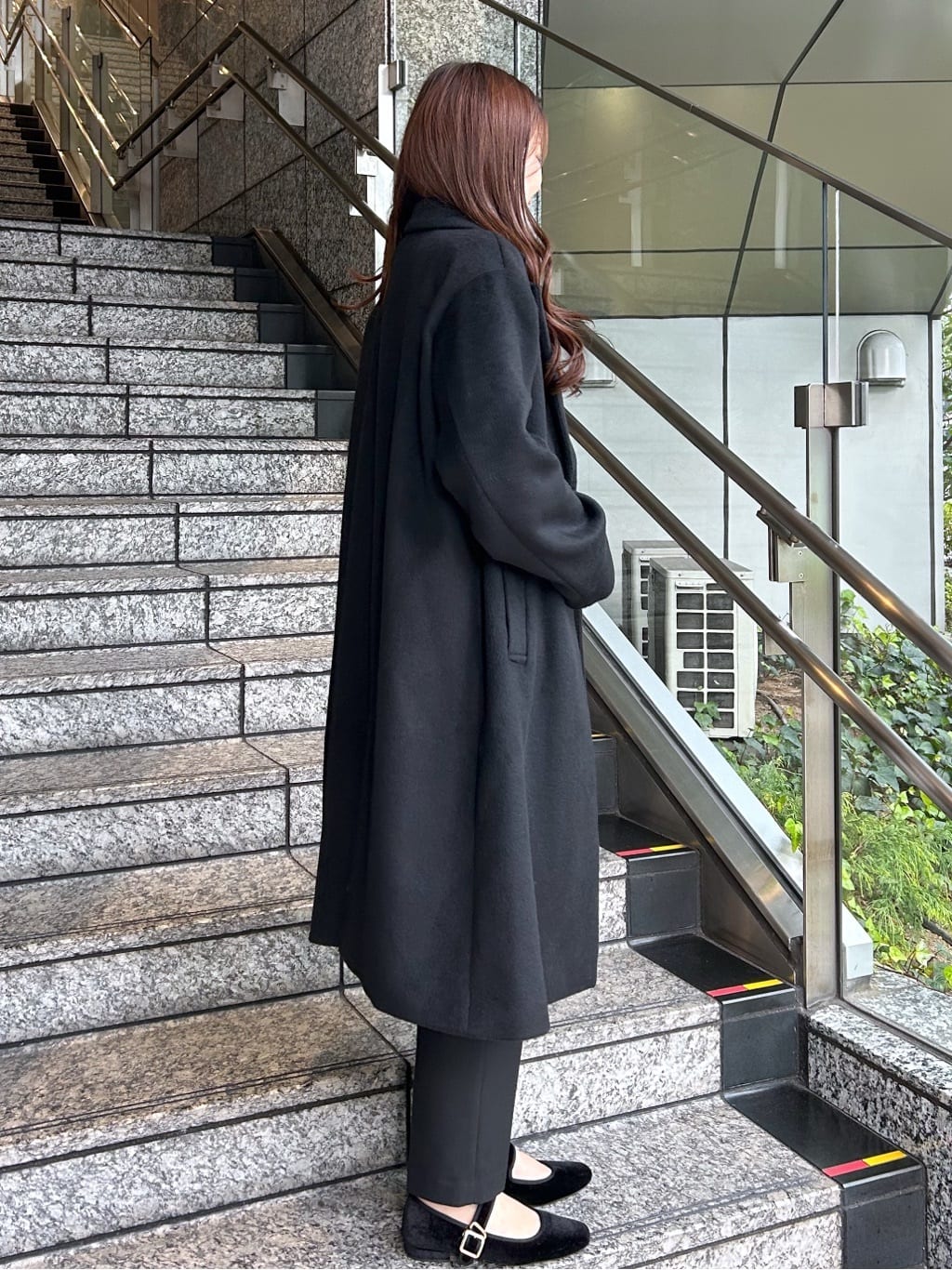 Risaさんの「OPAQUE.CLIP｜カシミヤブレンドウールチェスターコート」を使ったコーディネート