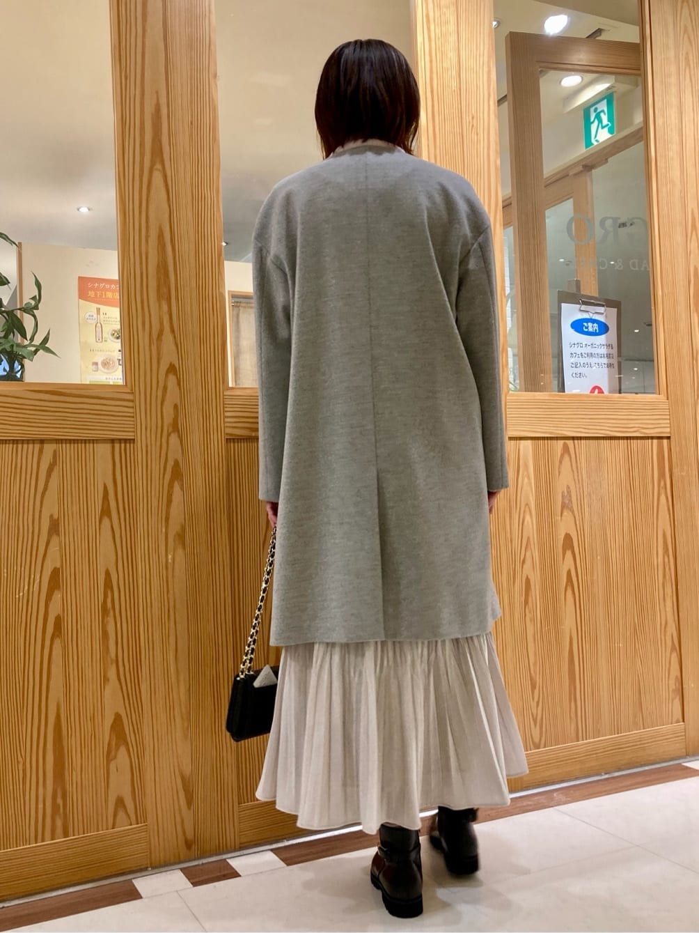 ゆうさんの「UNTITLED｜【8色展開/洗える】ウールカシミヤ ハイネックニット」を使ったコーディネート