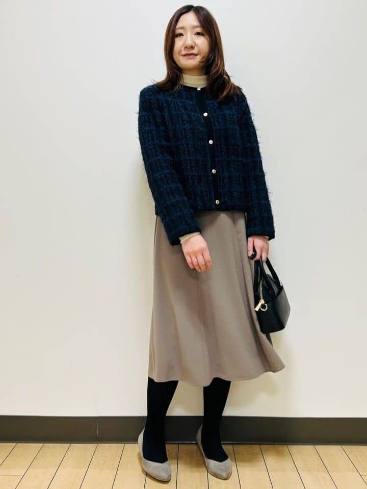 miiiさんの「Reflect｜【レイヤードスタイルのインナーに◎】タートル&times;ラグランスリーブプルオーバー」を使ったコーディネート