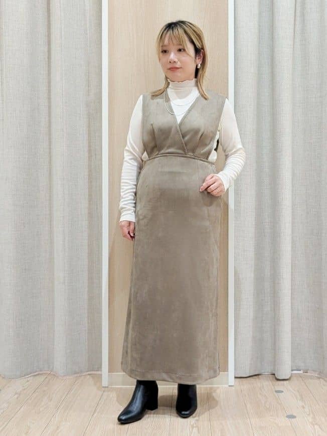 minさんの「grove｜【名品アウター/3WAY・はっ水】ボアライナー付マウンテンパーカ」を使ったコーディネート