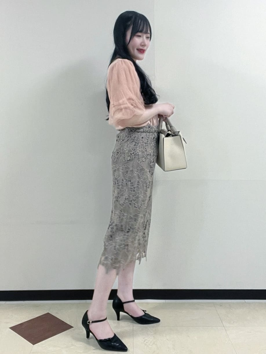 Hitomiさんの「index｜《5色展開》マジョリカプリーツスリーブニット【洗濯機洗い可】」を使ったコーディネート