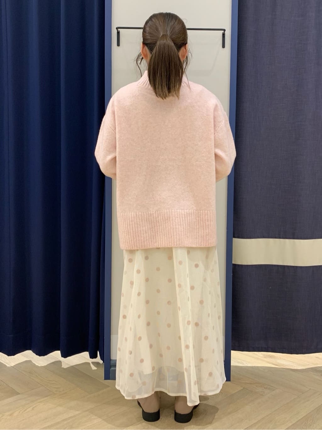 mokaさんの「grove｜【洗える】ふんわりウール混オーバーサイズニット」を使ったコーディネート