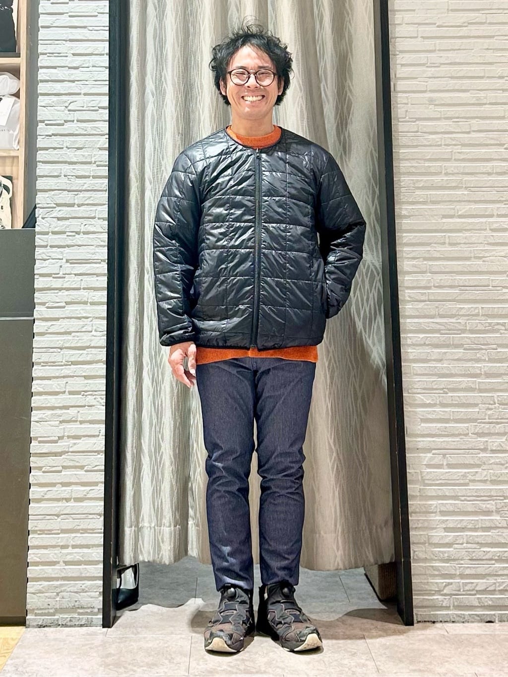 KENJI Iさんの「THE SHOP TK｜【3WAY】中綿ライナー付き カルゼコート　洗濯機OK/ON・OFF対応」を使ったコーディネート