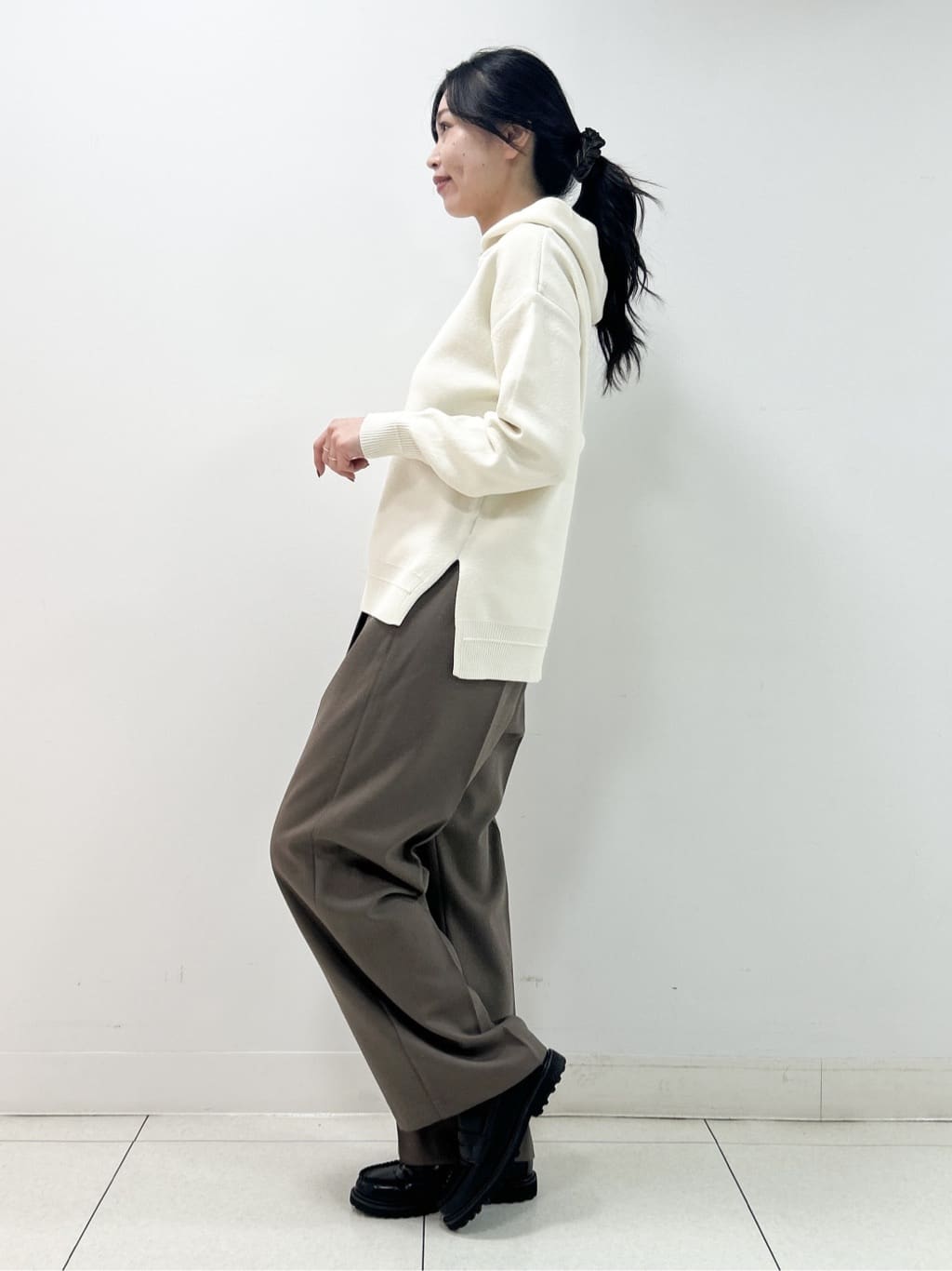 Kaiさんの「Dessin｜【2WAY】フェイクムートンコート」を使ったコーディネート