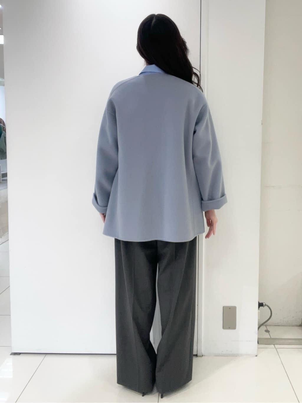 moeさんの「UNTITLED｜【ミディ丈/軽やか】セミラグランリバー コート」を使ったコーディネート
