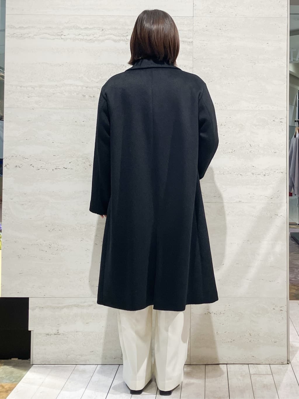FUKAさんの「OPAQUE.CLIP｜カシミヤブレンドウールチェスターコート」を使ったコーディネート