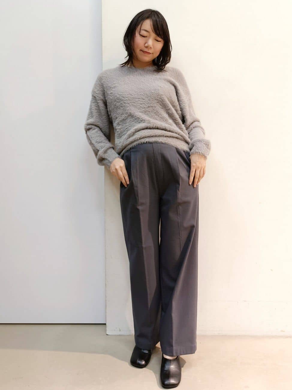 あんさんの「THE SHOP TK｜【ぎゅっとされているような暖かさ】撥水中綿ブルゾン」を使ったコーディネート