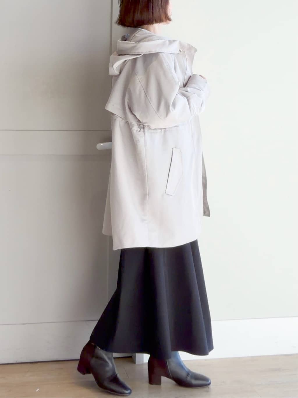 yamakoさんの「grove｜最終お値下げ！！【名品アウター/3WAY・はっ水】ボアライナー付きモッズコート」を使ったコーディネート