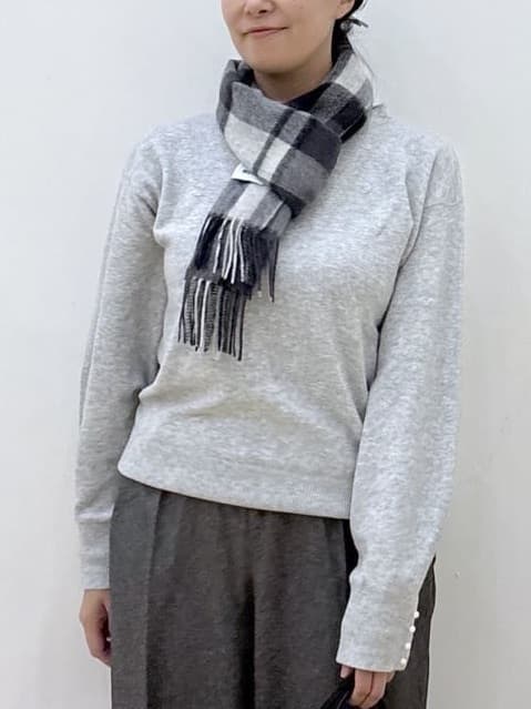 akariさんの「index｜ベルト付ビッグカラーミドルコート」を使ったコーディネート