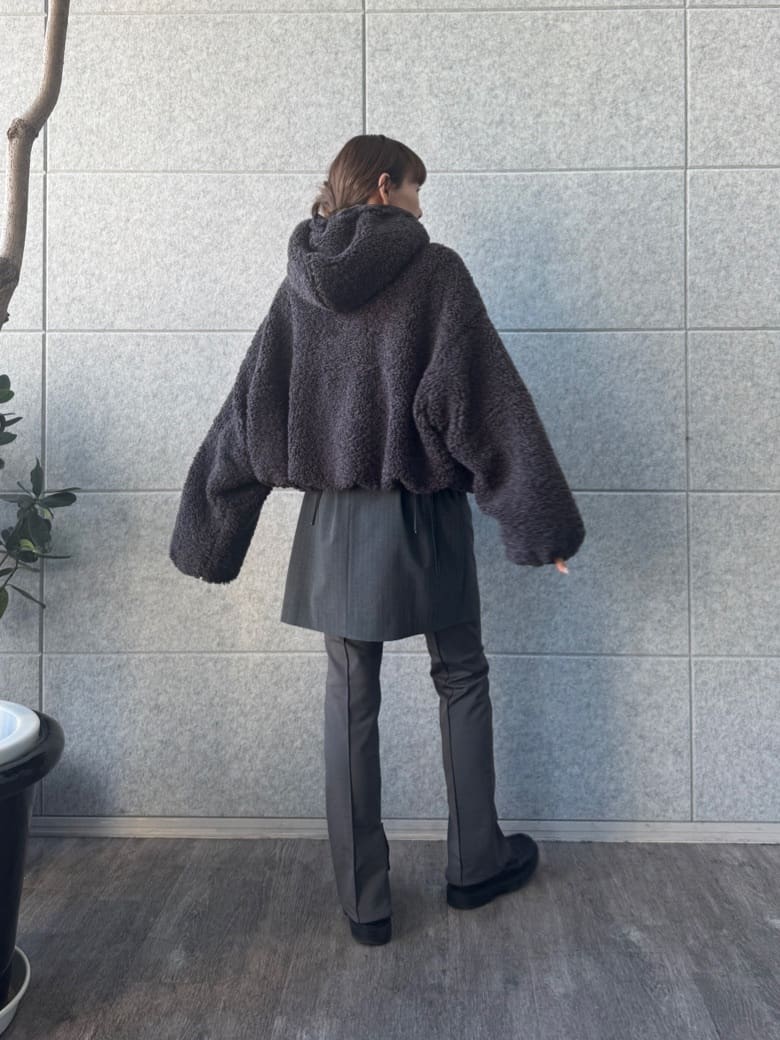 designer yukaさんの「CODE A｜zip leggings pants(Fleece)」を使ったコーディネート