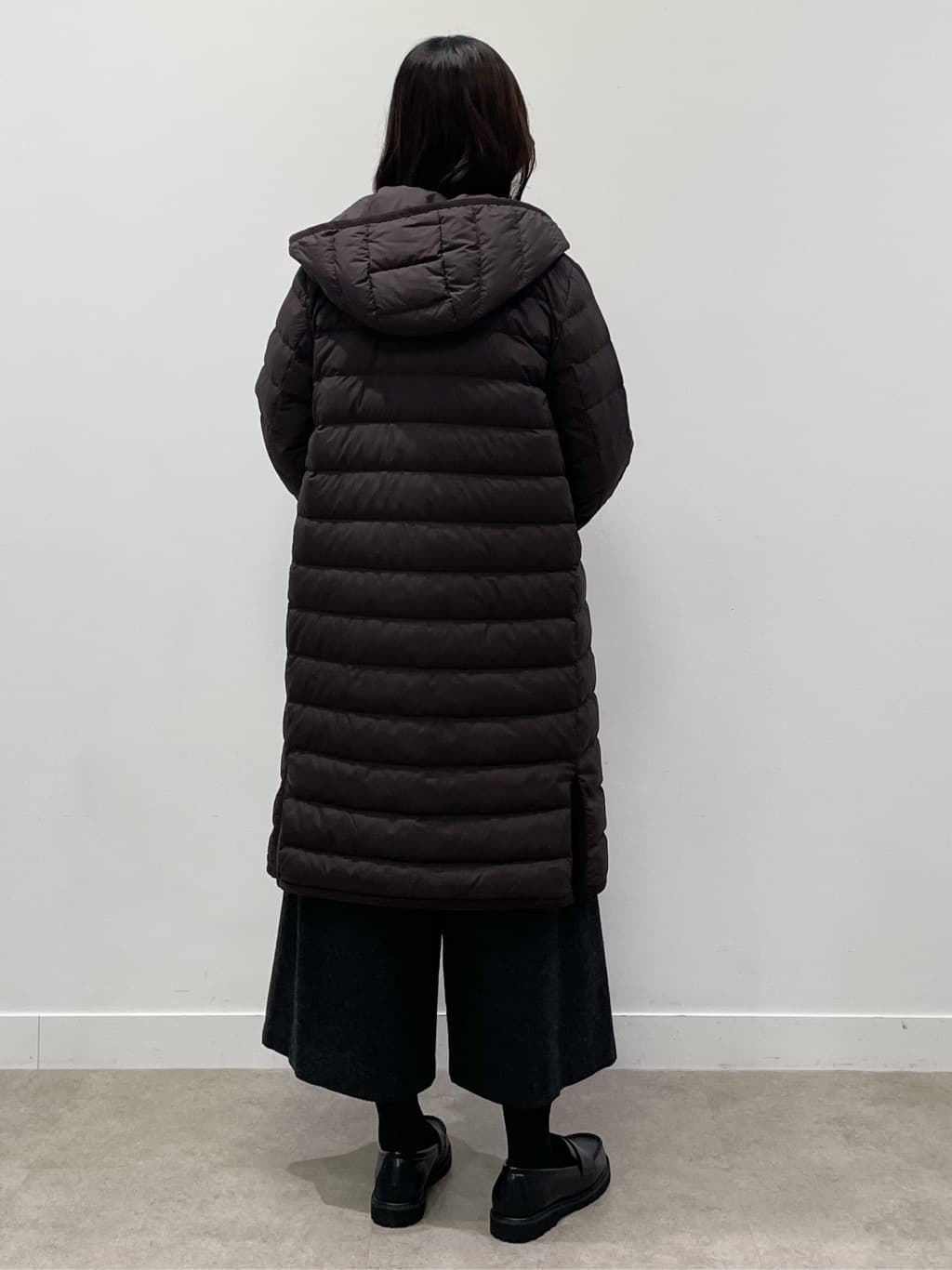 yukariさんの「Dessin｜【撥水・2WAY】ミュラーダウンコートロング丈」を使ったコーディネート