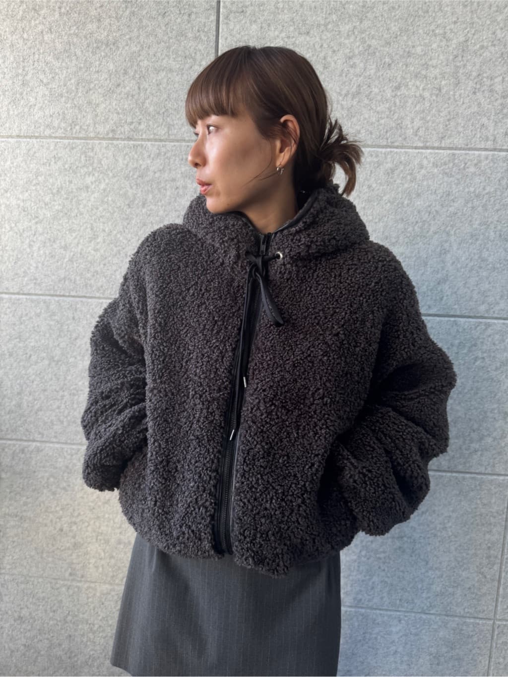 designer yukaさんの「CODE A｜zip leggings pants(Fleece)」を使ったコーディネート