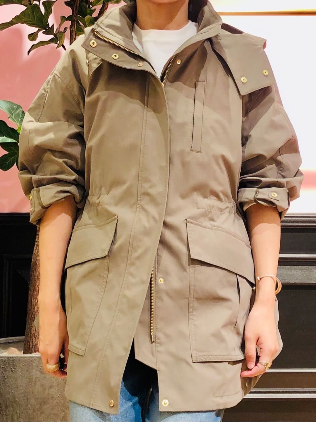 OGATAさんの「DRESSTERIOR｜【ウォッシャブル】テーパードコンフォートデニム」を使ったコーディネート