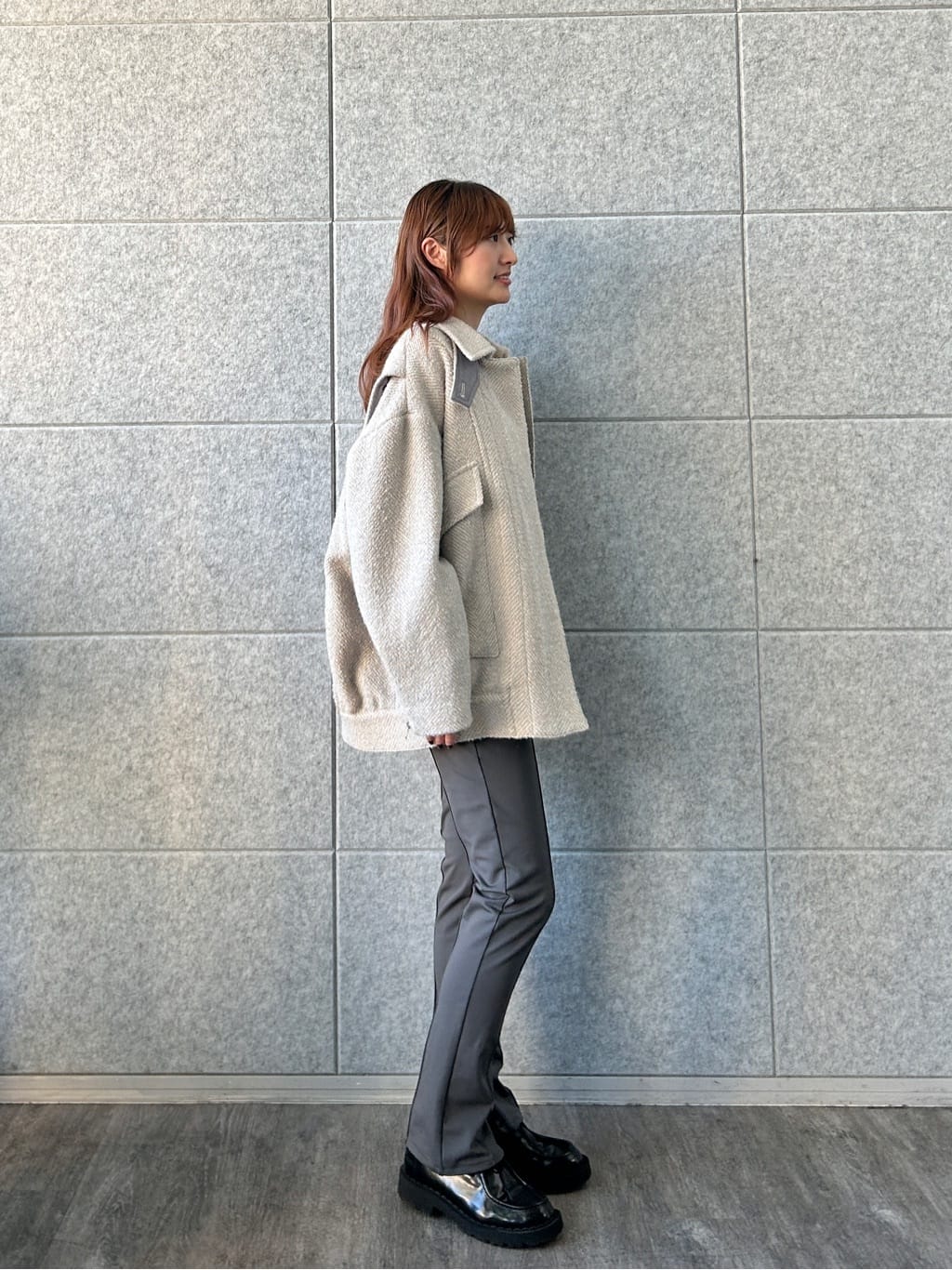 harunaさんの「CODE A｜zip leggings pants(Fleece)」を使ったコーディネート