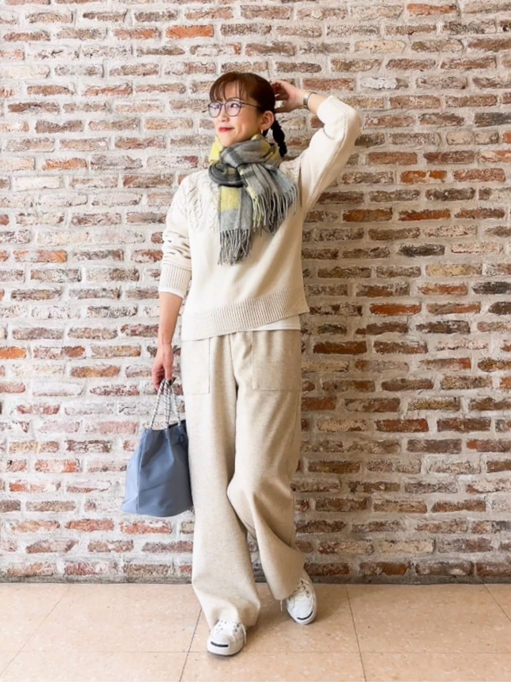 Yasucoさんの「Dessin｜【撥水・2WAY】ミュラーダウンコートロング丈」を使ったコーディネート