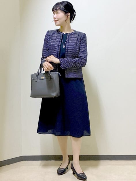  beni_gingerさんの「Reflect｜【SS-4Lサイズ／付属リボン】スリーブデザインジョーゼットワンピース」を使ったコーディネート