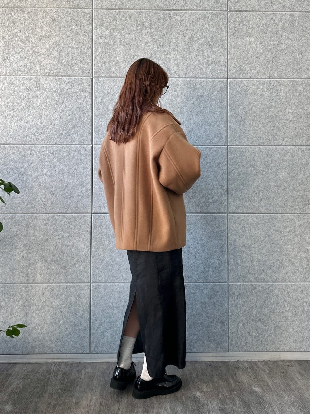 harunaさんの「CODE A｜pencil sheer skirt」を使ったコーディネート