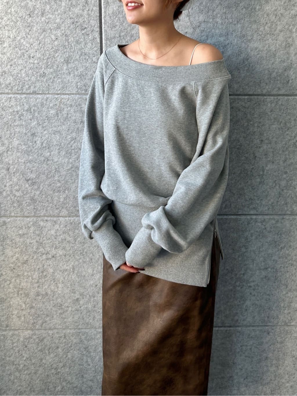 harunaさんの「CODE A｜garin sleek skirt」を使ったコーディネート