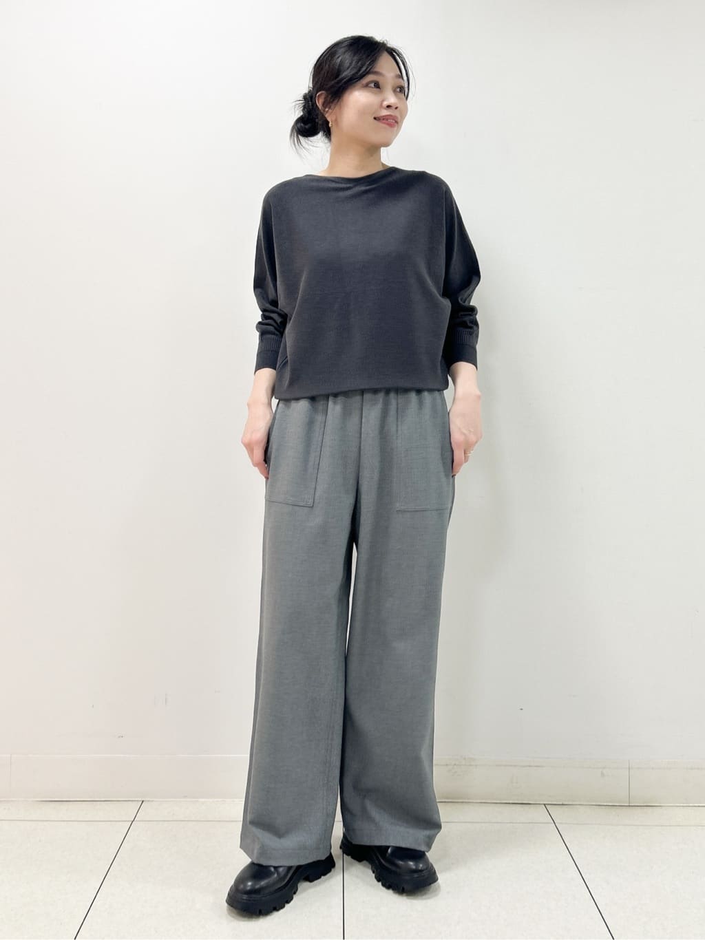 Kaiさんの「Dessin｜【撥水・2WAY】ミュラーダウンコートミドル丈」を使ったコーディネート