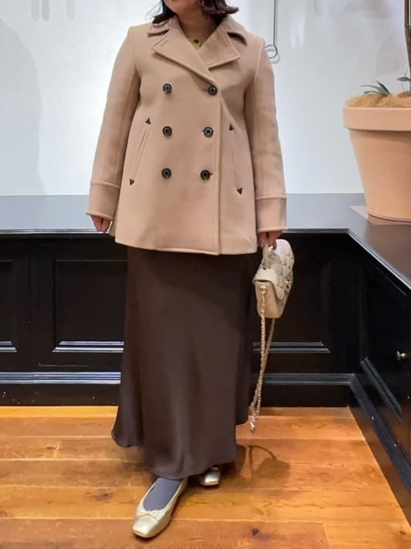 Asamiさんの「DRESSTERIOR｜キルテッドショルダーバッグ」を使ったコーディネート