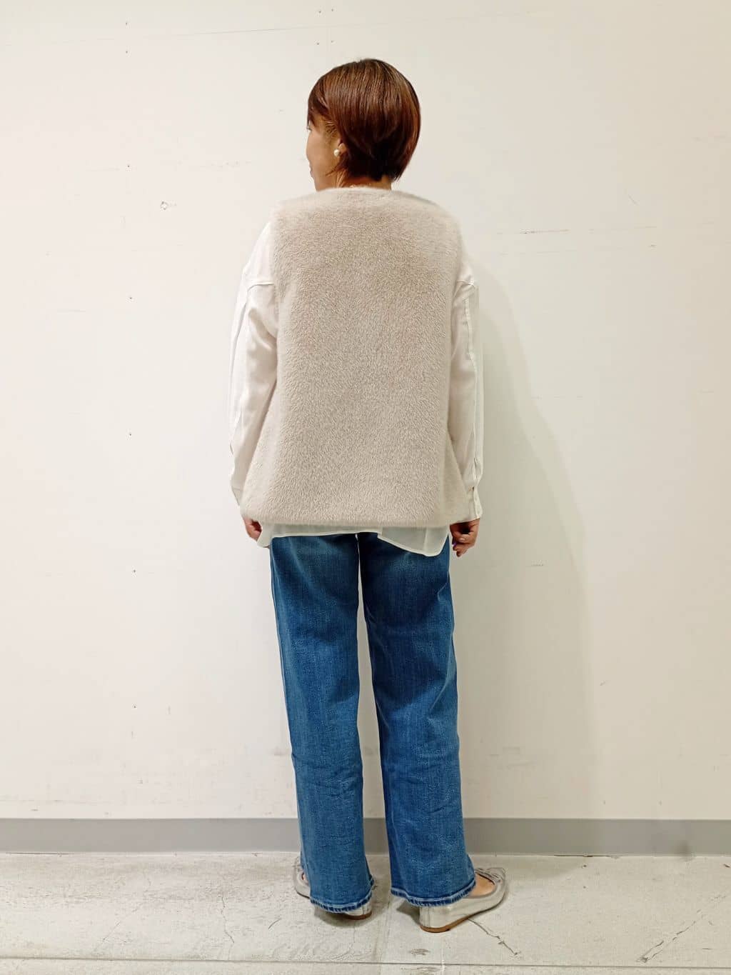 Kさんの「INDIVI｜ミンク調フェイクファージレ」を使ったコーディネート