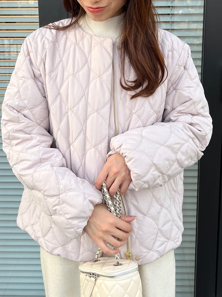はばさんの「Couture brooch｜【多機能・フェミニン】パール調リブニット」を使ったコーディネート