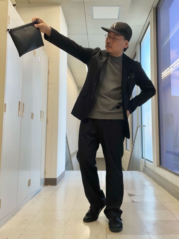 MAKOTO AIさんの「TAKEO KIKUCHI｜【Sサイズ～】尾州織 ピンヘッドムリネ ジャケット」を使ったコーディネート