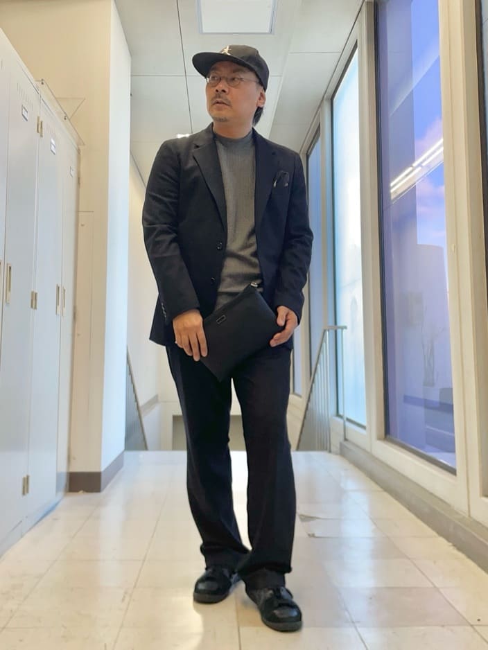 MAKOTO AIさんの「TAKEO KIKUCHI｜【Sサイズ～】尾州織 ピンヘッドムリネ ジャケット」を使ったコーディネート