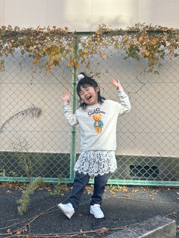 ga_riさんの「THE SHOP TK｜【110-160】スタンドネック中綿ブルゾン」を使ったコーディネート
