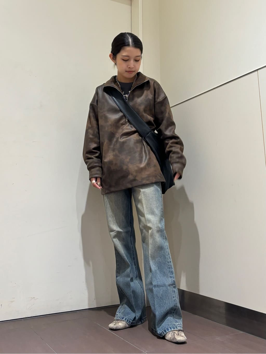 Mgmさんの「tk.TAKEO KIKUCHI｜チャームネックレス」を使ったコーディネート