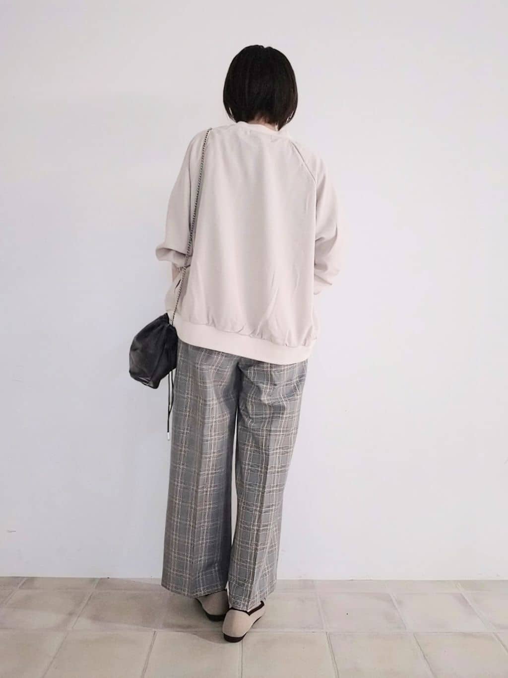 miomioさんの「SHOO･LA･RUE｜【洗濯機可/S-LL】さっと羽織れる 軽量リブブルゾン」を使ったコーディネート