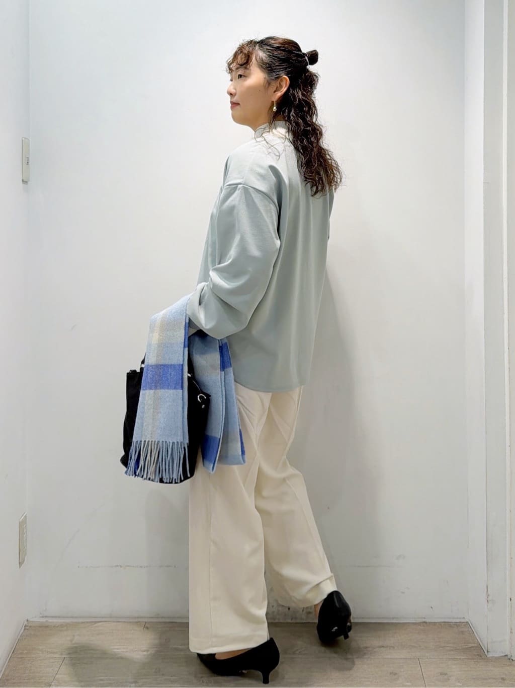 sumicaさんの「OPAQUE.CLIP｜ハイネックリブニット【洗濯機OK】」を使ったコーディネート