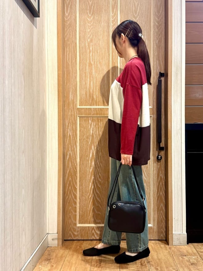 KAORIさんの「SHOO･LA･RUE｜【S-LL】インしないで着られる 3段切り替えトップス」を使ったコーディネート