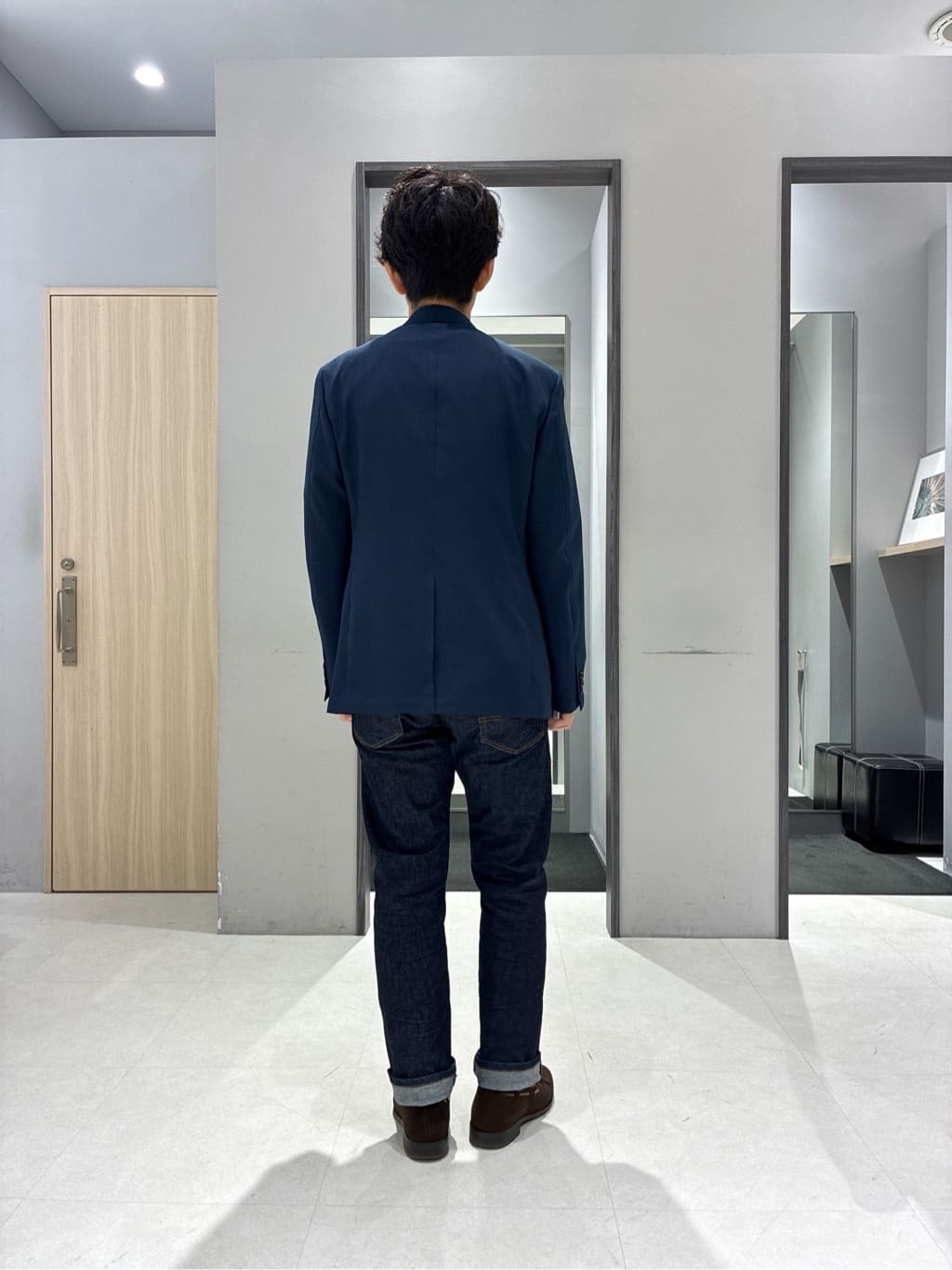わいずみさんの「TAKEO KIKUCHI｜【COOL CITY WEAR】アーバンクール ジャケット /接触冷感・吸水速乾」を使ったコーディネート