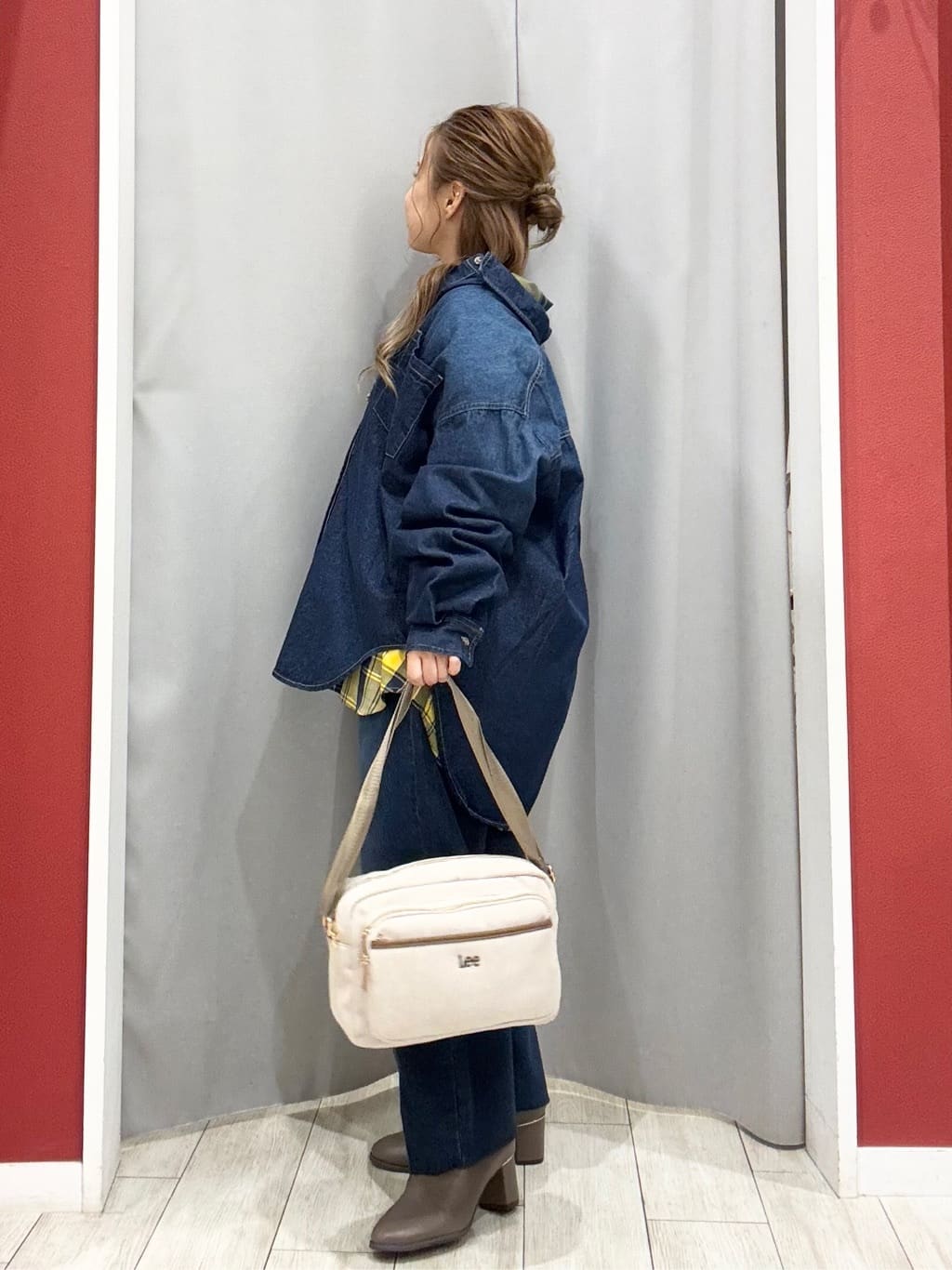 shioさんの「SHOO･LA･RUE｜【洗濯機可/S-LL】程よい抜け感 大人のチェックシャツ」を使ったコーディネート
