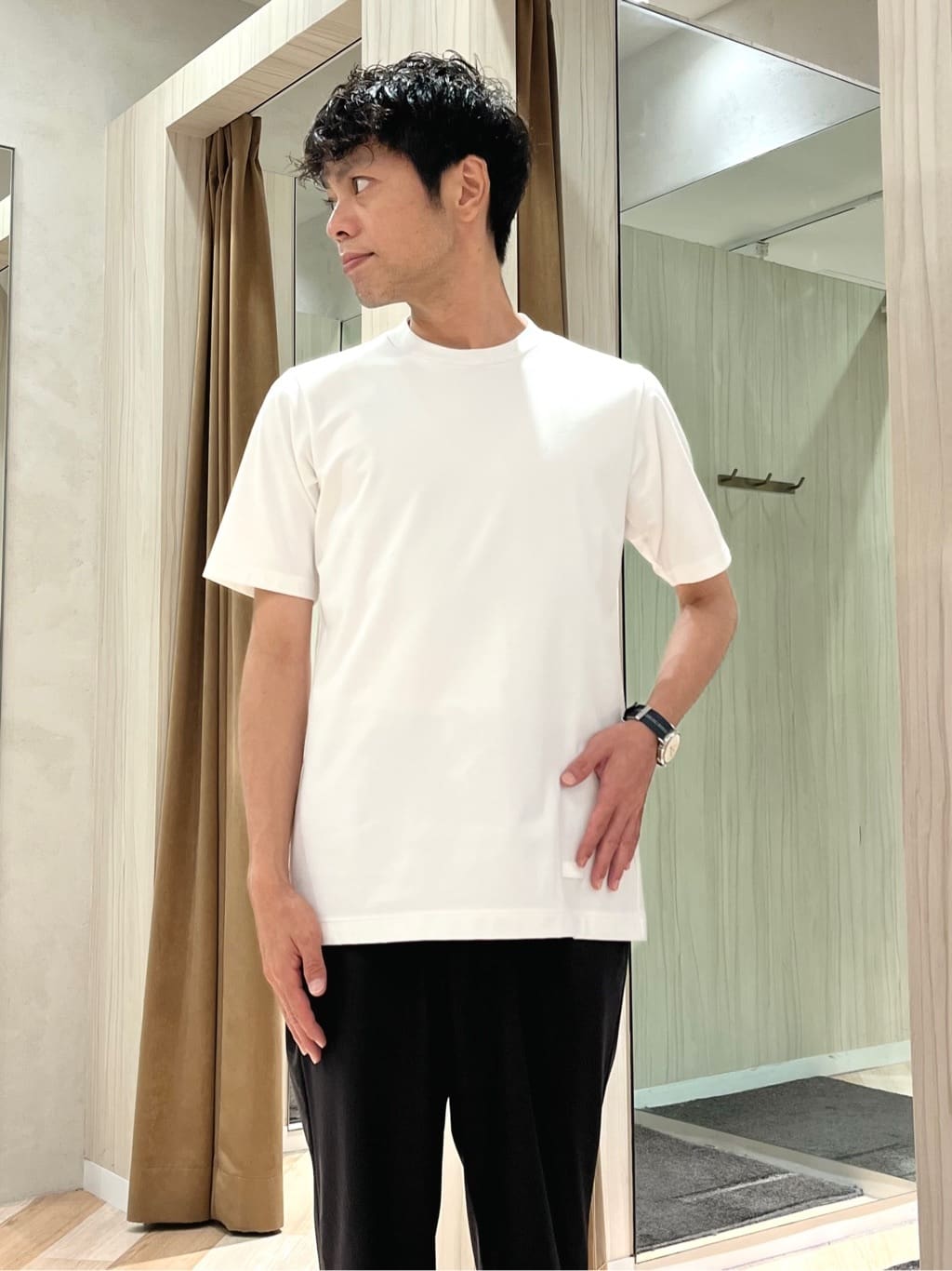 URAさんの「TAKEO KIKUCHI｜マイクロファイバークロスボディバッグ」を使ったコーディネート