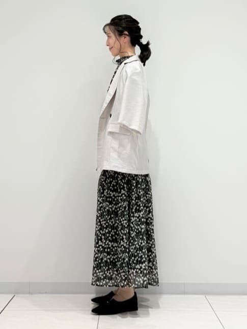kayoさんの「INDIVI｜ライトダブルジャケット」を使ったコーディネート