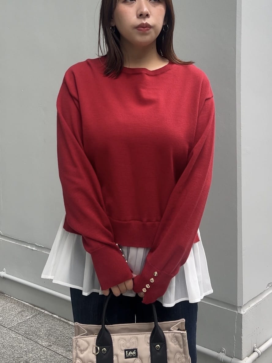 ちびゆきさんの「grove｜【美シルエット/選べる着丈】大人のためのソフトフレアーデニム」を使ったコーディネート