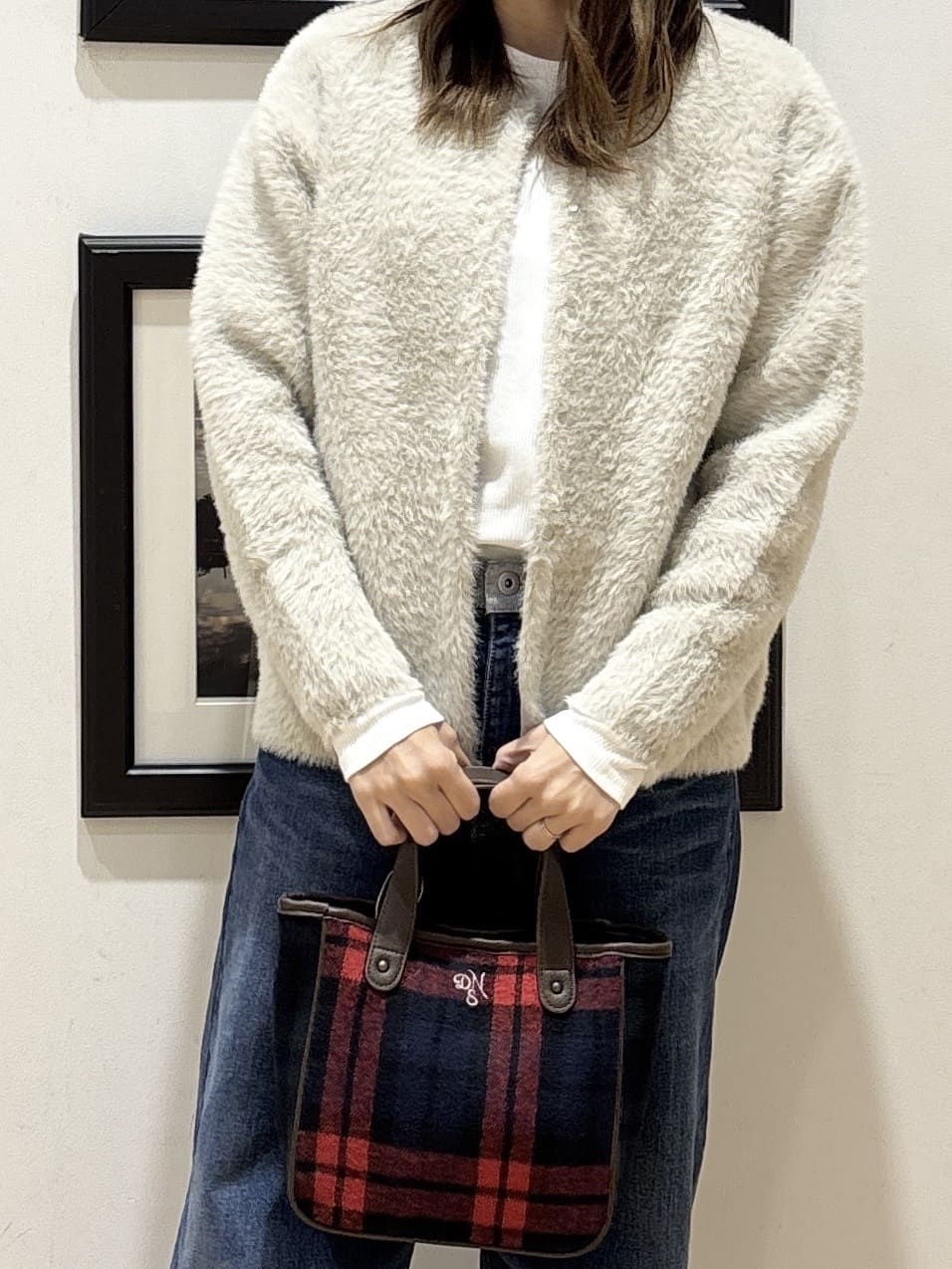 YUMIさんの「Dessin｜【洗える】デニムカーブパンツ」を使ったコーディネート